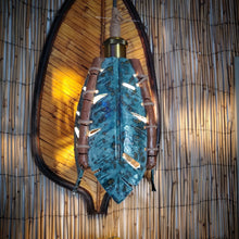 Load image into Gallery viewer, Golden Jade Banana leaf pendant