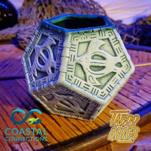Load image into Gallery viewer, Seafoam Honu Swag Lamp Mug E2D1