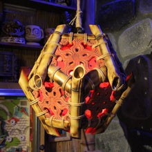 Load image into Gallery viewer, Red Jade Tile Swag Lamp