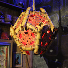 Load image into Gallery viewer, Red Jade Tile Swag Lamp