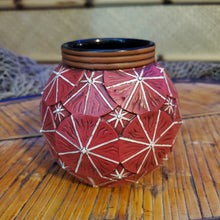 Load image into Gallery viewer, Satin Red Cocktail Umbrella mug