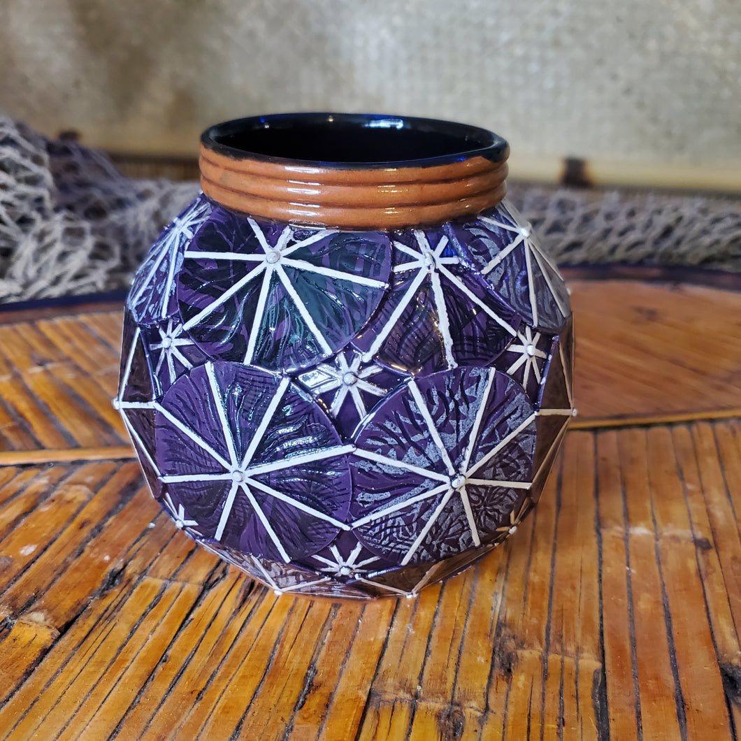 Dark Purple Cocktail Umbrella mug