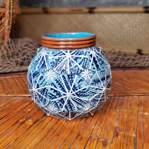 Blue Wave Cocktail Umbrella mug