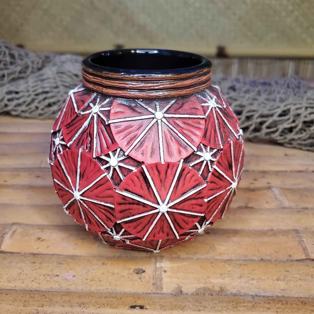 red cocktail umbrella hukilau