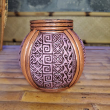 Load image into Gallery viewer, Tapa Rattan Mug Purple
