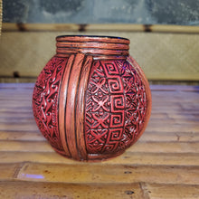 Load image into Gallery viewer, Tapa Rattan Mug Red
