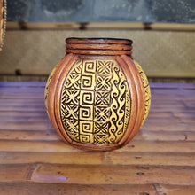 Load image into Gallery viewer, Tapa Rattan Mug Yellow
